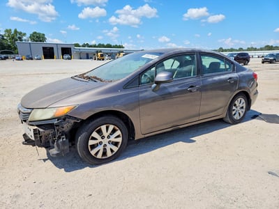 2HGFB2F54CH****** 2012 Honda Civic