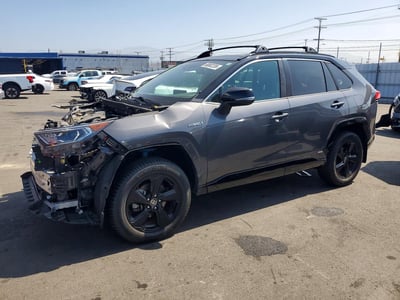 2T3E6RFV0MW****** 2021 Toyota RAV4 Hybrid
