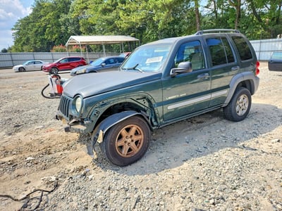 1J4GK48KX2W****** 2002 Jeep Liberty