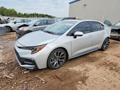 5YFT4MCE2NP****** 2022 Toyota Corolla