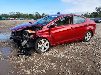 KMHDH4AE1DU****** 2013 Hyundai Elantra
