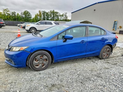 2HGFB2F51EH****** 2014 Honda Civic
