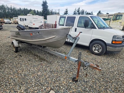 LWCJ035***** 2005 Lowe Boat And Trlr