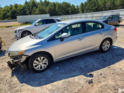 2HGFB2F51CH****** 2012 Honda Civic