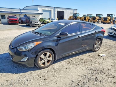 KMHDH4AE7DU****** 2013 Hyundai Elantra