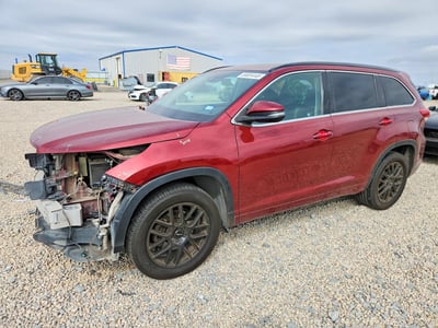 5TDKZRFH0JS****** 2018 Toyota Highlander