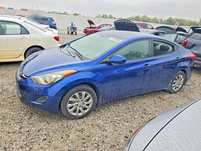 KMHDH4AE2DU****** 2013 Hyundai Elantra