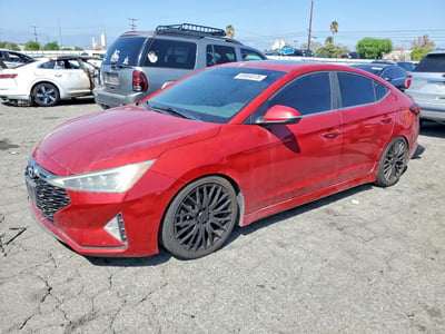 KMHD04LB2KU****** 2019 Hyundai Elantra