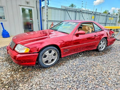 WDBFA68F22F****** 2002 Mercedes-Benz SL-Class