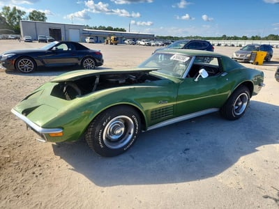 1Z37K2S5***** 1972 Chevrolet Corvette