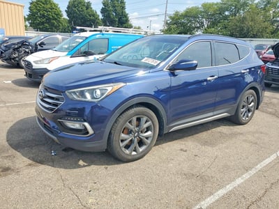 5XYZW4LA1HG****** 2017 Hyundai Santa Fe