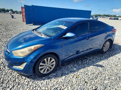 KMHDH4AEXFU****** 2015 Hyundai Elantra