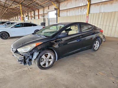 KMHDH4AE1DU****** 2013 Hyundai Elantra