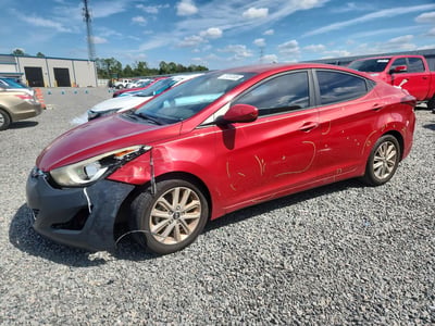 KMHDH4AE1GU****** 2016 Hyundai Elantra