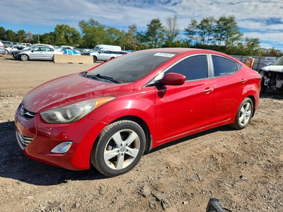KMHDH4AEXDU****** 2013 Hyundai Elantra
