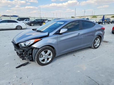 KMHDH4AEXDU****** 2013 Hyundai Elantra