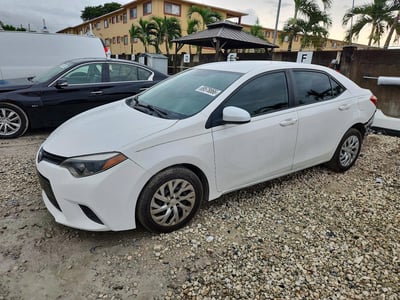 2T1BURHE3GC****** 2016 Toyota Corolla