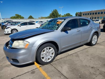 1C3CDZAB4DN****** 2013 Dodge Avenger