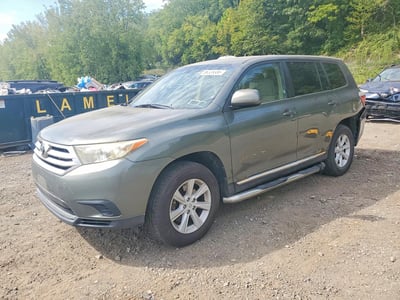 5TDBK3EH7DS****** 2013 Toyota Highlander