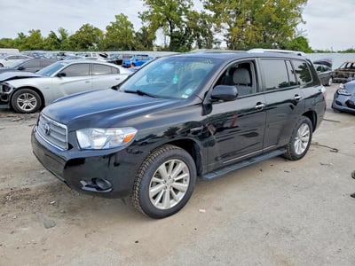 JTEBW3EHXA2****** 2010 Toyota Highlander Hybrid