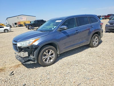 5TDKKRFH5FS****** 2015 Toyota Highlander