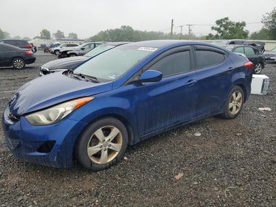 KMHDH4AE2DU****** 2013 Hyundai Elantra