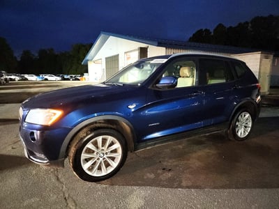 5UXWX9C59D0****** 2013 BMW X3