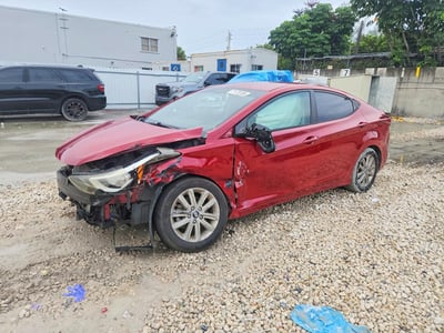 KMHDH4AE8GU****** 2016 Hyundai Elantra
