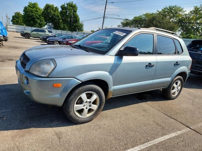 KM8JM12B47U****** 2007 Hyundai Tucson