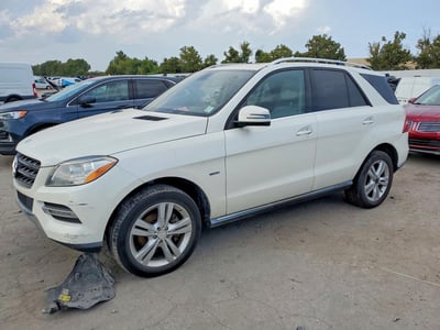 4JGDA2EB3CA****** 2012 Mercedes-Benz M-Class