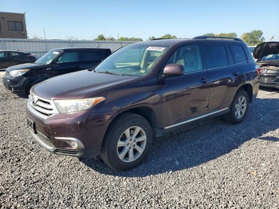 5TDBK3EH7DS****** 2013 Toyota Highlander