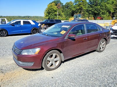 1VWBH7A38CC****** 2012 Volkswagen Passat