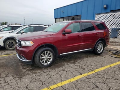 1C4RDJAG8HC****** 2017 Dodge Durango