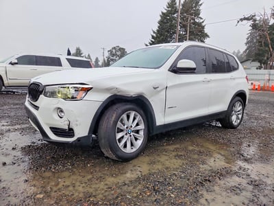 5UXWX9C37H0****** 2017 BMW X3