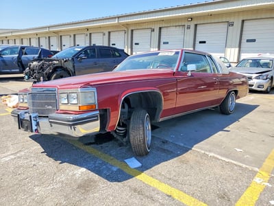 1G6AM4781E9****** 1984 Cadillac Deville