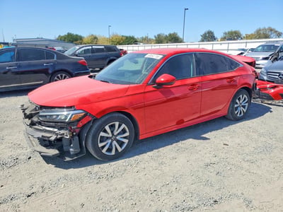 2HGFE2F28NH****** 2022 Honda Civic