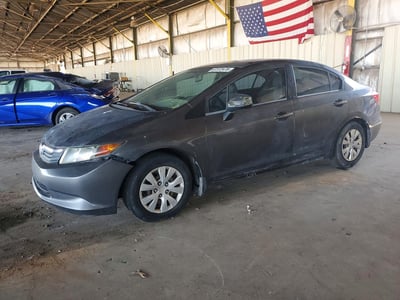 2HGFB2F54CH****** 2012 Honda Civic