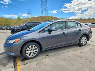 2HGFB2F56CH****** 2012 Honda Civic