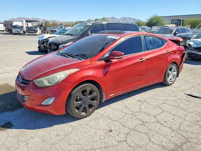 KMHDH4AE0DU****** 2013 Hyundai Elantra