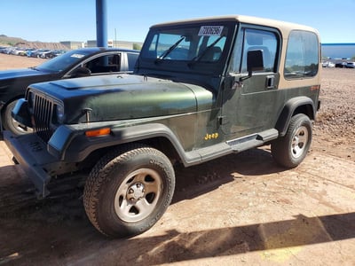 1J4FY19P8SP****** 1995 Jeep Wrangler