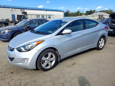 KMHDH4AE2DU****** 2013 Hyundai Elantra