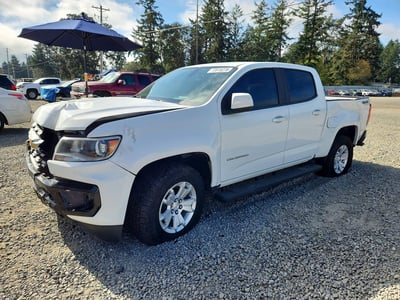 1GCGTCEN1M1****** 2021 Chevrolet Colorado
