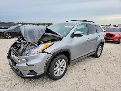 5TDZKRFH0GS****** 2016 Toyota Highlander