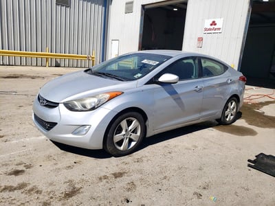 KMHDH4AE3DU****** 2013 Hyundai Elantra