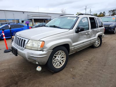 1J4GW58N34C****** 2004 Jeep Grand Cherokee