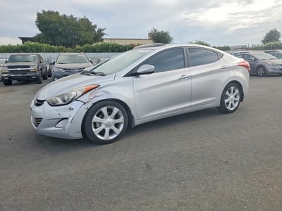 KMHDH4AE6DU****** 2013 Hyundai Elantra