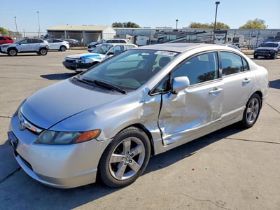 JHMFA16837S****** 2007 Honda Civic
