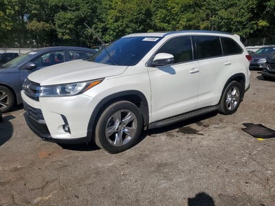 5TDYZRFH2HS****** 2017 Toyota Highlander