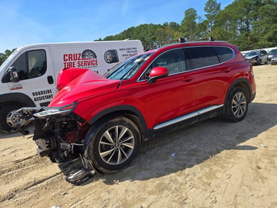 5NMS3CAD9LH****** 2020 Hyundai Santa Fe