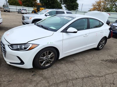 5NPD84LF2JH****** 2018 Hyundai Elantra